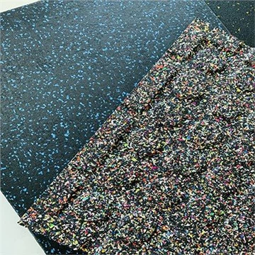 کاشی لاستیکی سالن بدنسازی خالدار